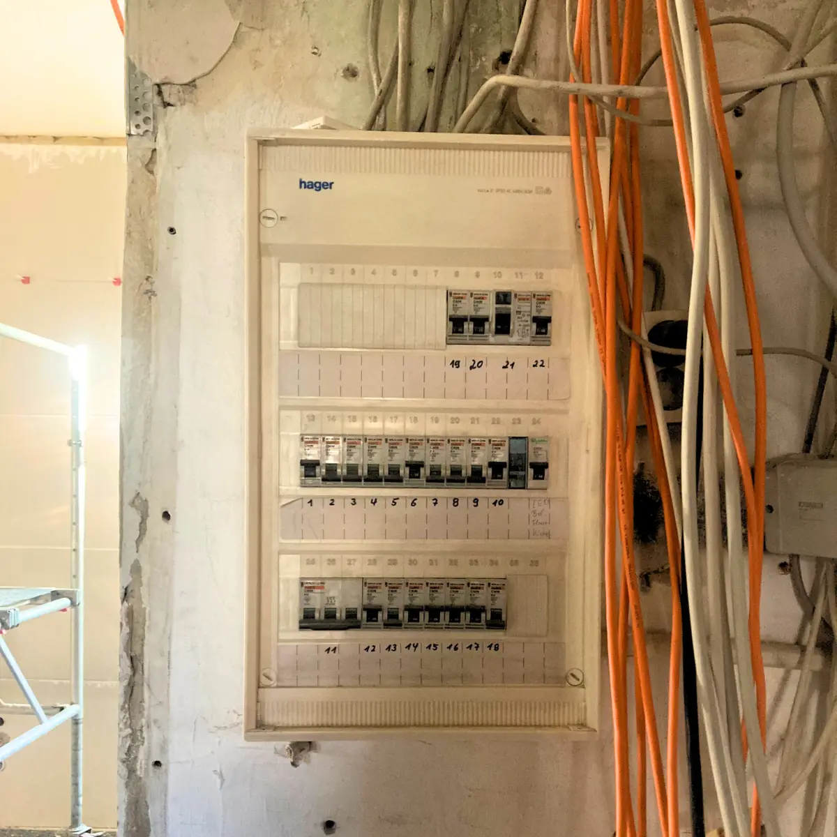 Elektrosanierung Haus